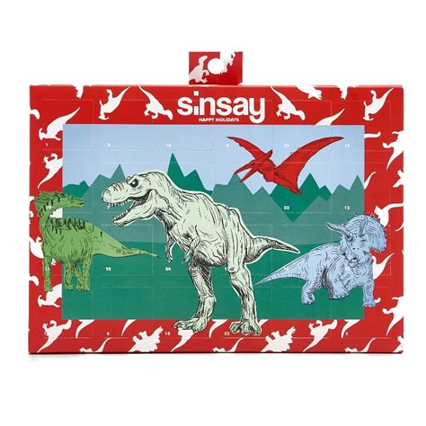 Dino Kalendarz Adwentowy Kinder Dinozaury Sinsay Figurki Zestaw Dla