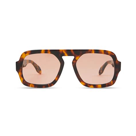 Jane In Brown Tortoise Maroon Lens