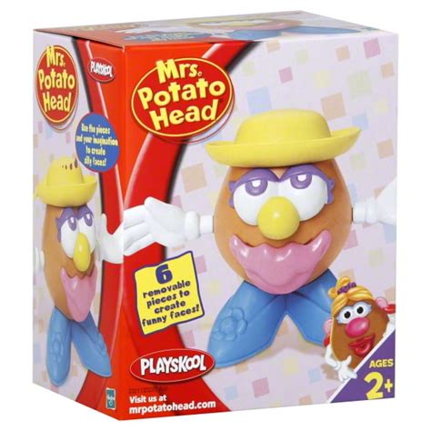 Hasbro Playskool Yellow Hat Mrs Potato Head Action Figure Walmart