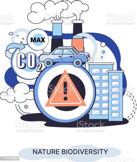 Vetores De Níveis Recordes De Dióxido De Carbono Co2 Na Atmosfera A Pegada De Carbono E Suas