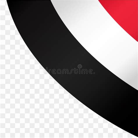 Yemen Flag Brush Paint Textured Isolated On Png Or Transparent