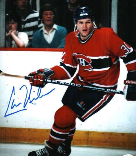 Autographed CHRIS NILAN 8x10 Montreal Canadiens Photo - Main Line ...