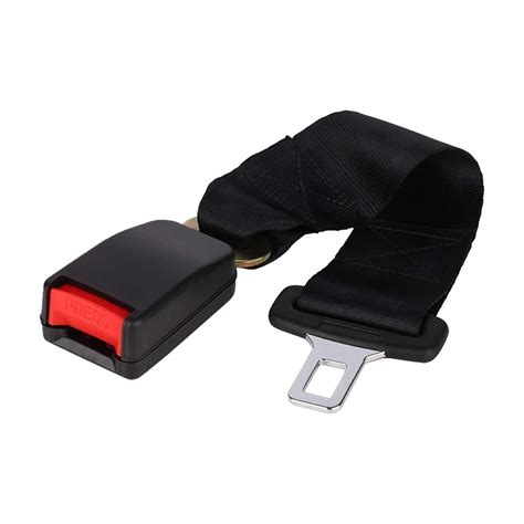 Universal 36cm Adjustable Car Auto Safety Seat Belt Clip Seatbelt