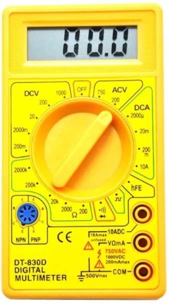 Unity Dt830d Digital Multimeter Circuit Diagram Pdf