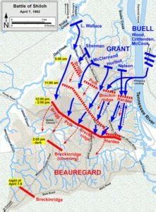 Battle of Shiloh Map 3 | Learnodo Newtonic