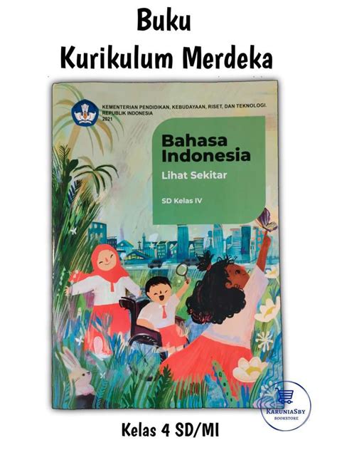 Jual Buku Paket Kelas 4 SD Kurikulum Merdeka Revisi 2021 Terbaru Di