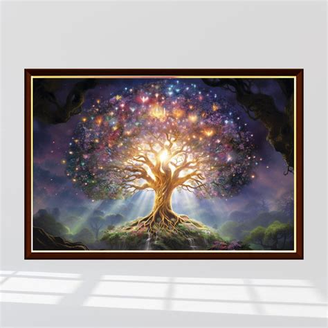 Magical Tree Of Life Jigsaw Puzzle Piece Etsy