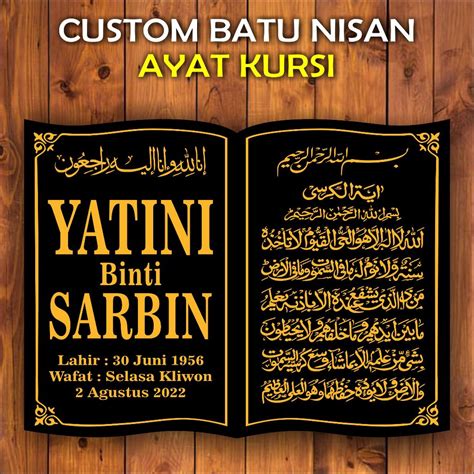 Jual Custom Papan Nama Grafir Custom X Maesan Granit Untuk Batu