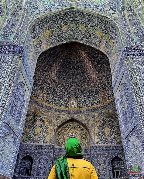 Photo Imam Mosque Shah Mosque Isfahan Iran Travel And Tourism