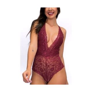 Body Lacradora Rendado Super Sexy Sem Bojo Forro Lingerie Feminina