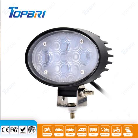 V Oval W Blue Led Forklift Safety Warning Light China Led