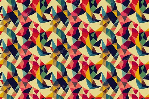 Premium Photo | Colorful abstract geometric background