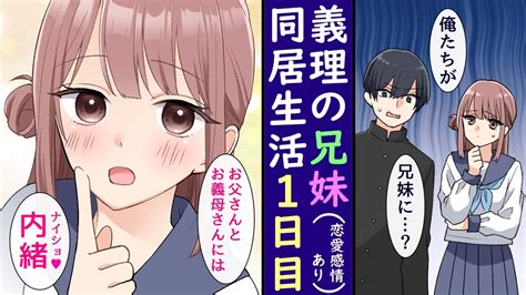 【漫画エンジェルネコオカ】【漫画】親が再婚。好きな人が義理の兄妹になってしまい、同じ家で暮らすことに・・・【マンガ動画】 マンガ動画速報