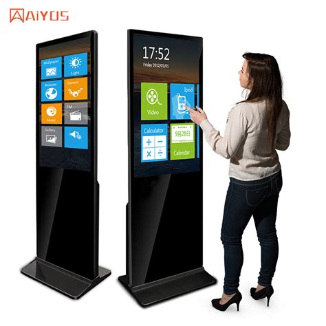 Floor Standing Digital Signage Windows Capacitive Inch