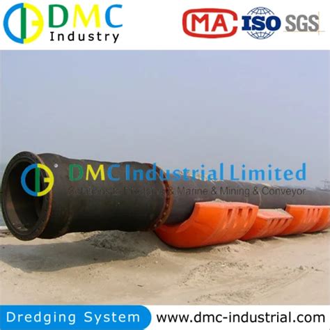 Ocean Offshore Plastic Dredging Rubber Hose Hdpe Floater Assembled Buoy