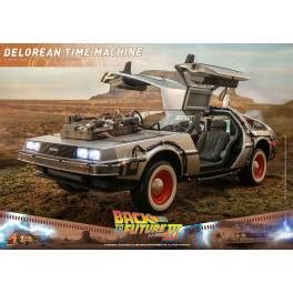 Movie Masterpiece Vehicle Back To The Future Part III DeLorean Time Machine Hot Toys