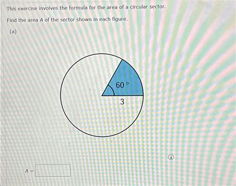 Solved This exercise involves the formula for the area of a | Chegg.com