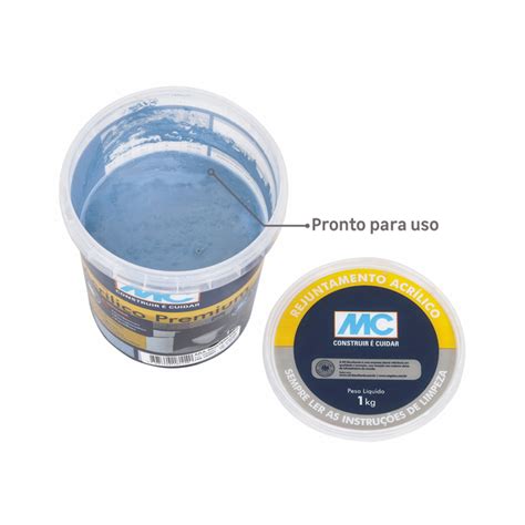 Rejunte Acrílico Azul Mediterrâneo 1 Kg Argatex Leroy Merlin