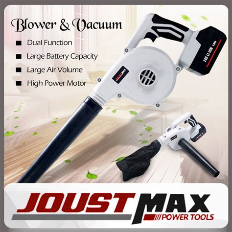 Joustmax Jst V Ah Rechargeable Cordless Air Blower Vacuum