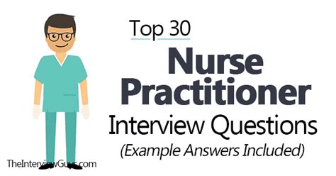 Top 30 Nurse Practitioner Interview Questions (Example Answers Included)