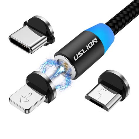 3a Fast Charging Magnetic Usb Type C Micro Cable