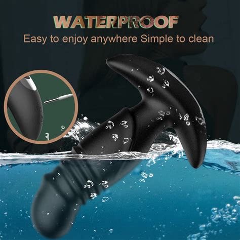 Vibration Modes Thrusting Anal Vibrator With Remote Control App Fleshline