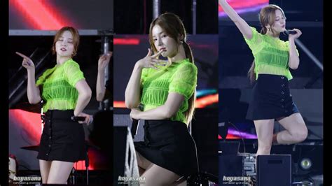 190608 모모랜드 MOMOLAND I m So Hot 암쏘핫 낸시 Nancy 직캠 fancam DMZ P O P CONCERT by hoyasama YouTube