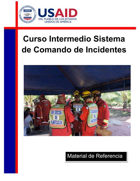 Curso Intermedio Sistema De Comando De Incidentes Gsdiesel1980