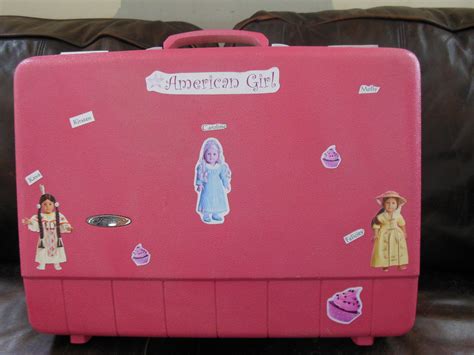 Pin On Diy 1960 Suitcase Into An American Girl Doll Case