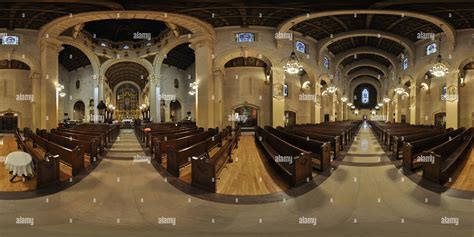 360° view of St. Vincent de Paul Church 6, Los Angeles, California - Alamy