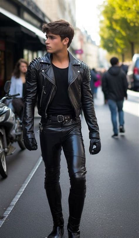 Pin By Jhardcastle On Guys In Leather Leather Fashion Men Leather