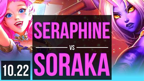 Seraphine And Jhin Vs Soraka And Caitlyn Support Defeat Rank 1