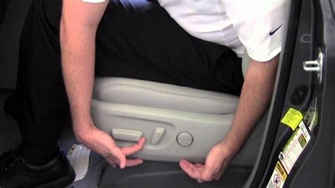 Toyota Sienna Seat Removal Video