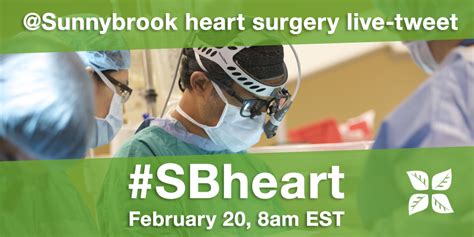 Heart surgery live on Twitter - Sunnybrook Hospital