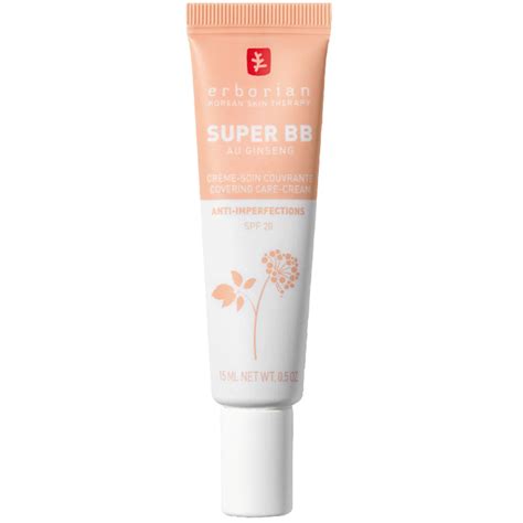 Erborian Super BB Cream with Ginseng SPF20 Anti-Imperfections SweetCare ...