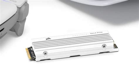 Corsair Releases White MP600 PRO LPX M 2 PCIe 4 0 SSD PS5 Compatible