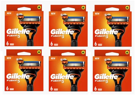 Pack Lames GILLETTE Fusion 5 Recharge De Rasoir Pack Rechange Gilette