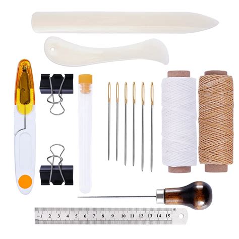 Kit De Ferramentas De Arranque De Couro Para Artesanato Conjunto De