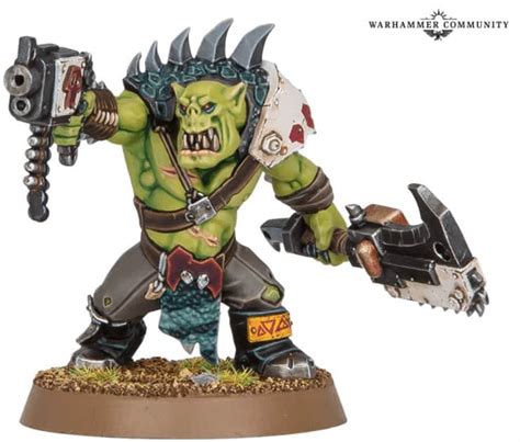 New Beast Snagga 40k Ork Painboss Revealed!