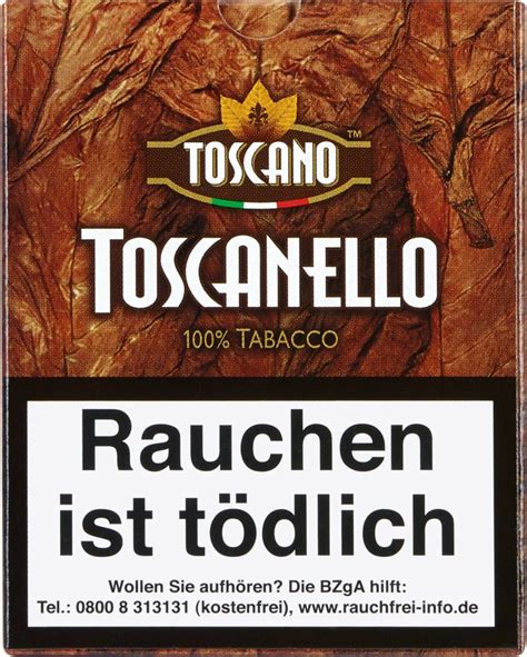 Toscano Toscanello Tabacco Cigarworld De Zigarillos Italien