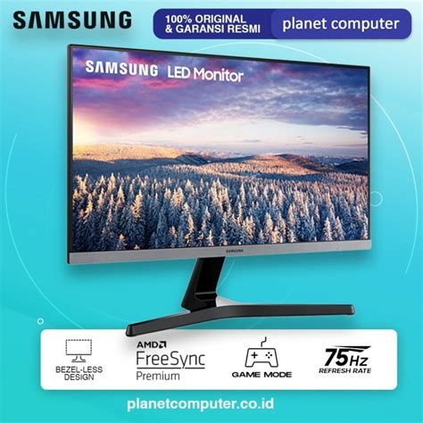 Jual Monitor Samsung 24 Inch Fhd Ips 75hz Ls24r350fhexxd Bezel Less