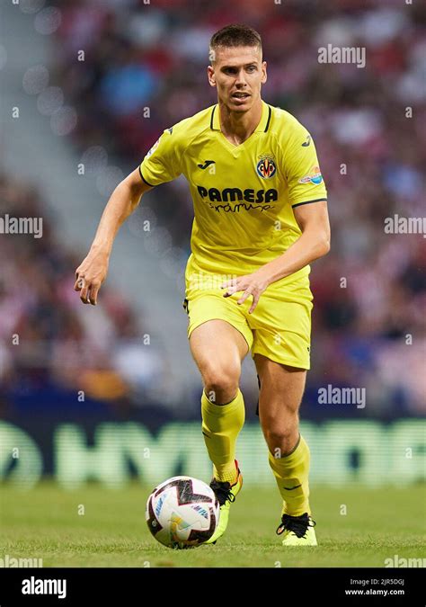 Madrid Spain August Juan Foyth Of Villarreal Cf During The