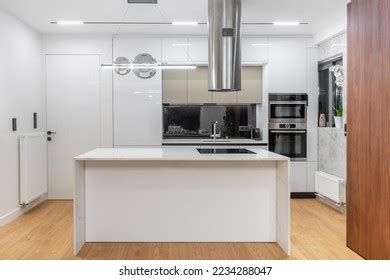 Modern Kitchen Design Modern Apartment Stock Photo 2234288047 ...