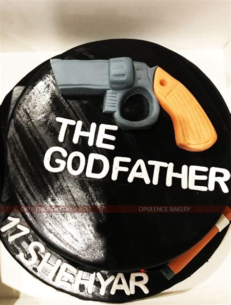 God Father Themed Cake In 3 Pounds Opulence Bakery Pakistan Opulence