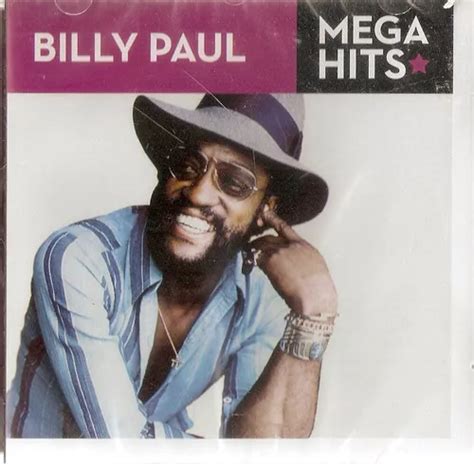 Cd Billy Paul Mega Hits MercadoLivre