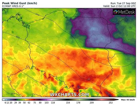 Wichury I Ulewy Uderz W Europ Wiatr Przekroczy Km H Znamy