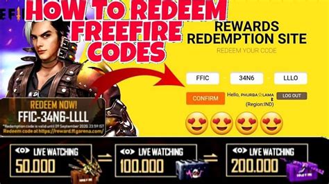 How To Use Free Fire Redeem Codes In January 2021 Step By Step Guide