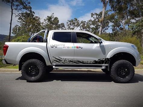 Decal Sticker Vinyl Mud Splash Kit Compatible With Nissan Navara Np300