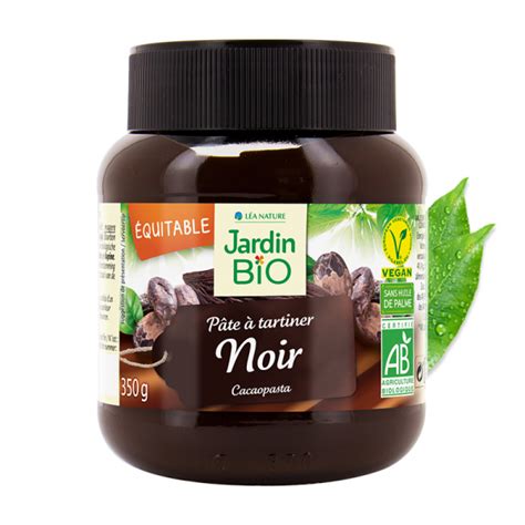 Jardin Bio P Te Tartiner Noir Forte En Cacao Bio G Bio Maroc