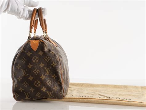 Louis Vuitton Borsa A Bauletto Modello Speedy In Tela Monogram Con